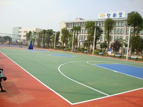 硅PU球场材料