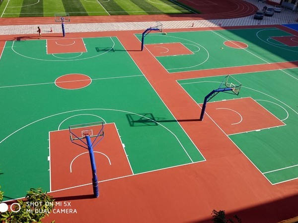 硅pu球场材料