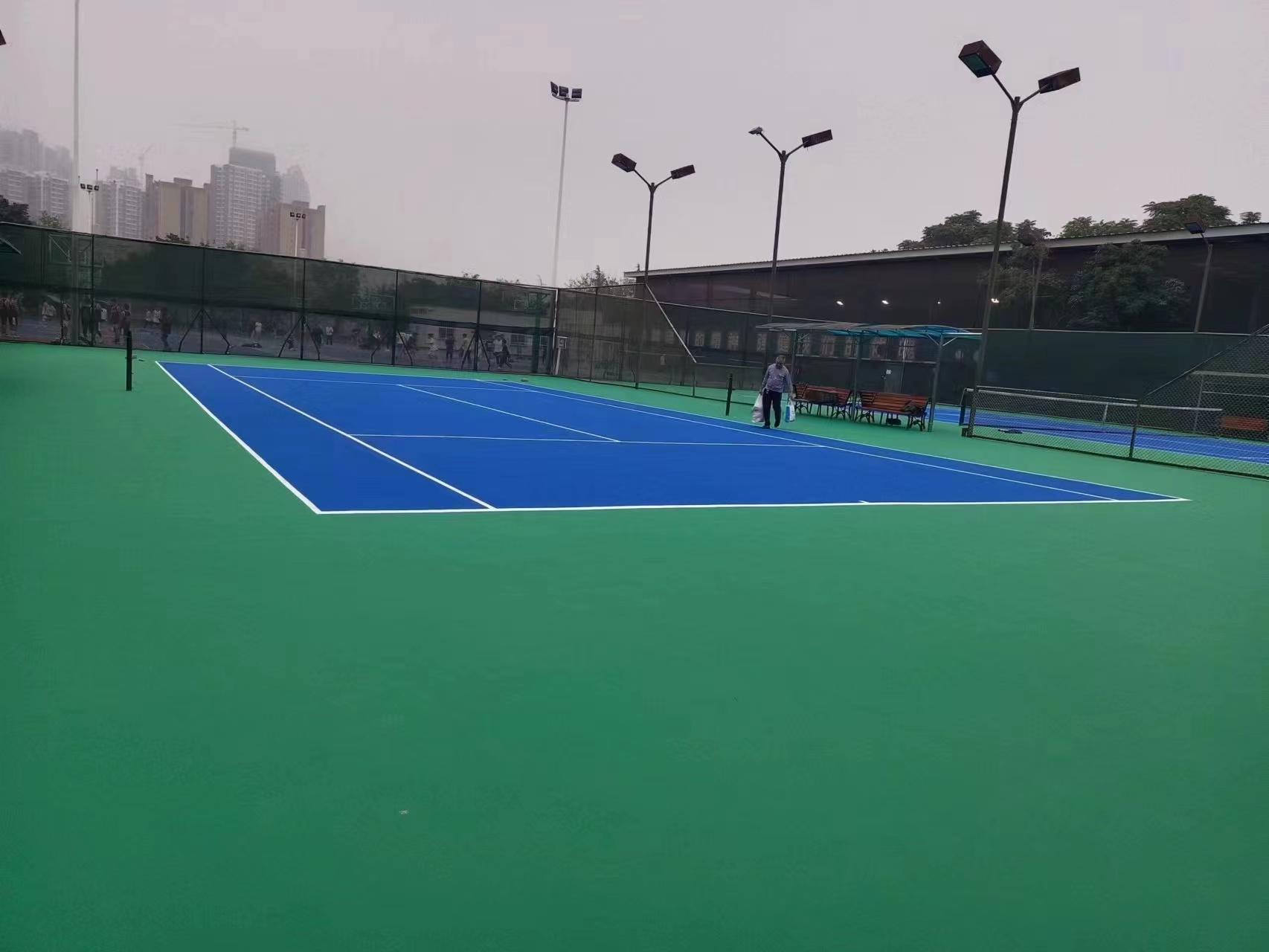 西藏丙烯酸球场材料价格
