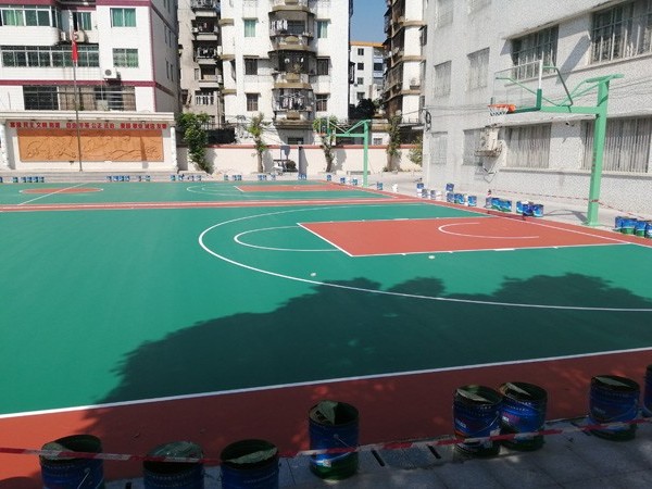硅pu球场材料