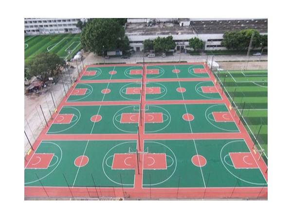 硬地丙烯酸篮球场