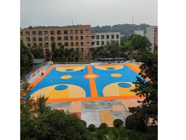江西篮球场地面材料