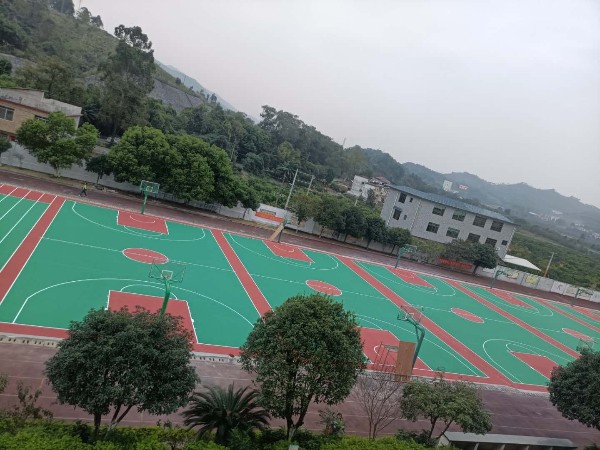 重庆硅pu球场材料