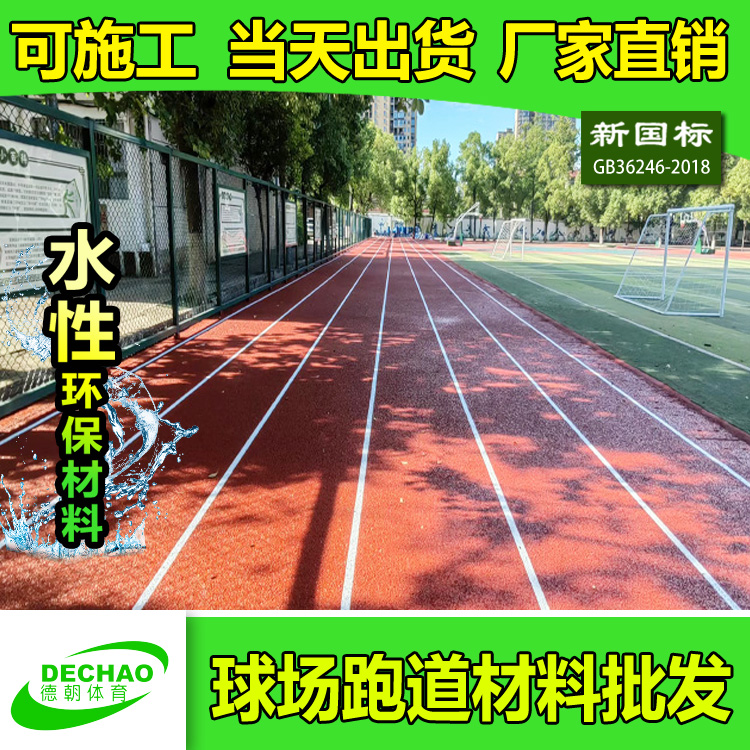 山东新国标全塑型塑胶跑道