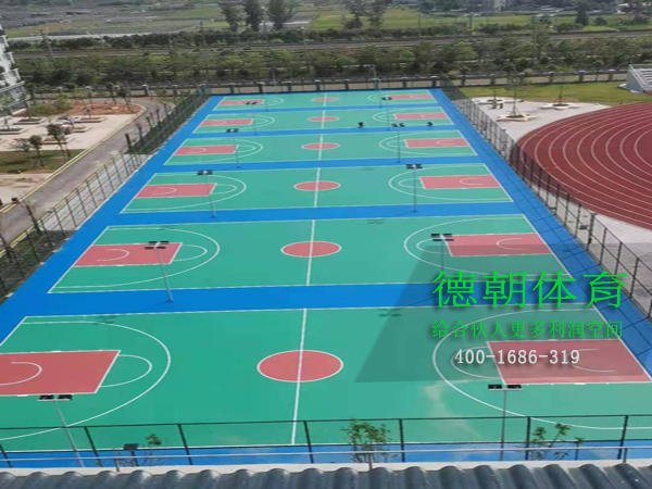 黑龙江硅pu篮球场