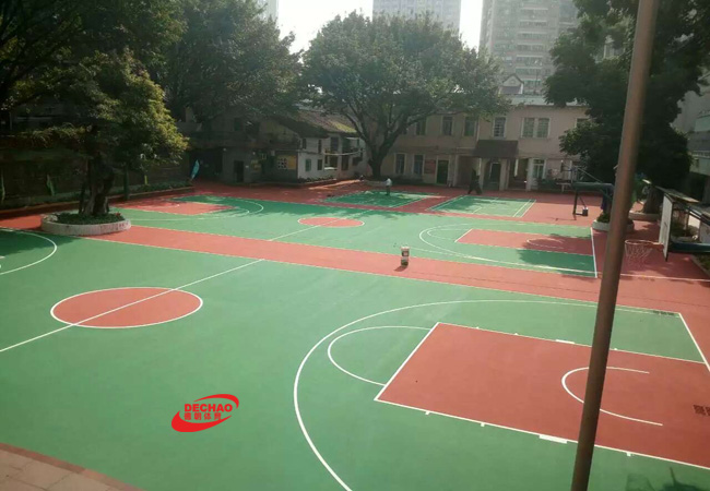 丙烯酸篮球场