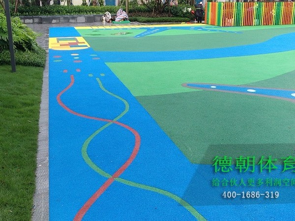 彩色EPDM塑胶跑道