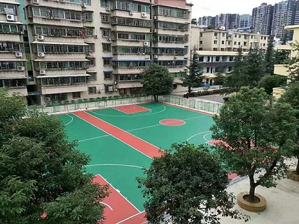 新国标硅PU球场材料