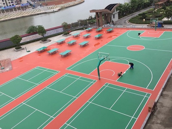 福建新国标硅PU球场