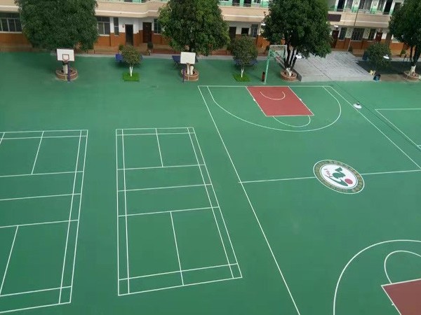 甘肃丙烯酸篮球场