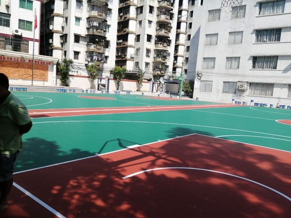 硅pu球场材料