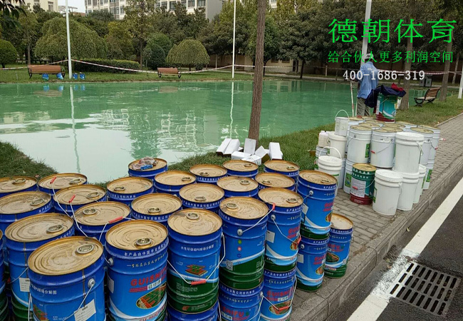 环保硅PU球场材料
