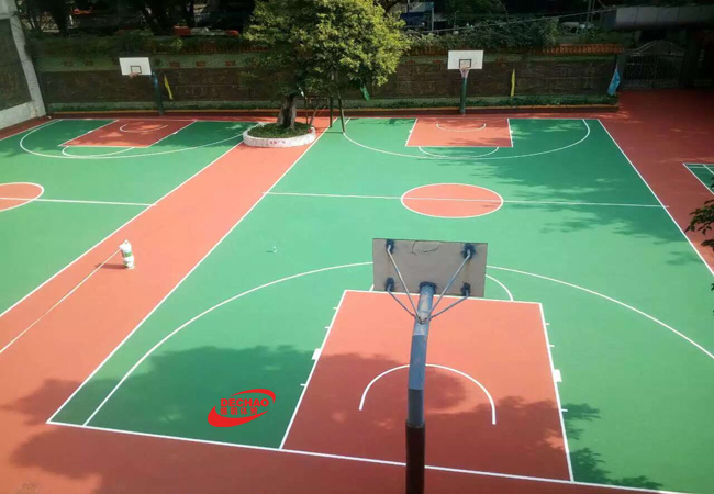山西丙烯酸篮球场