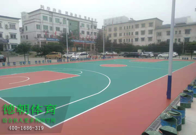 江苏硅pu篮球场